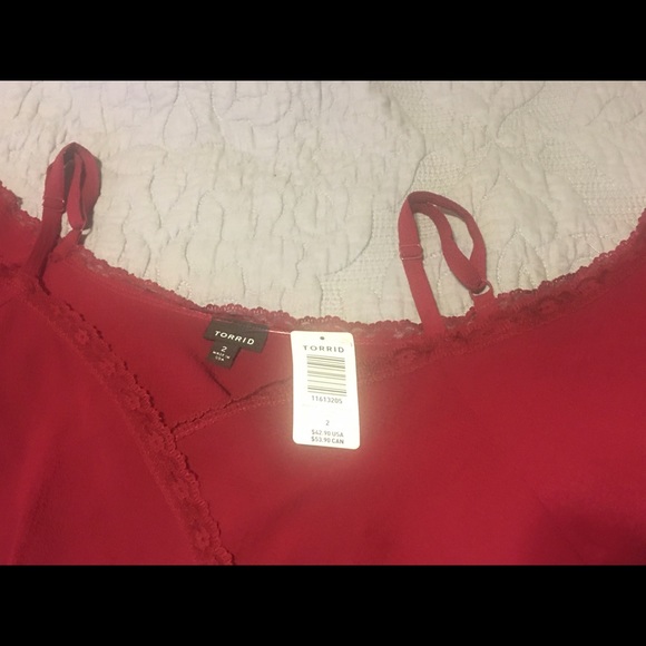 Cute spaghetti strap , elastic waste top! - Picture 2 of 4